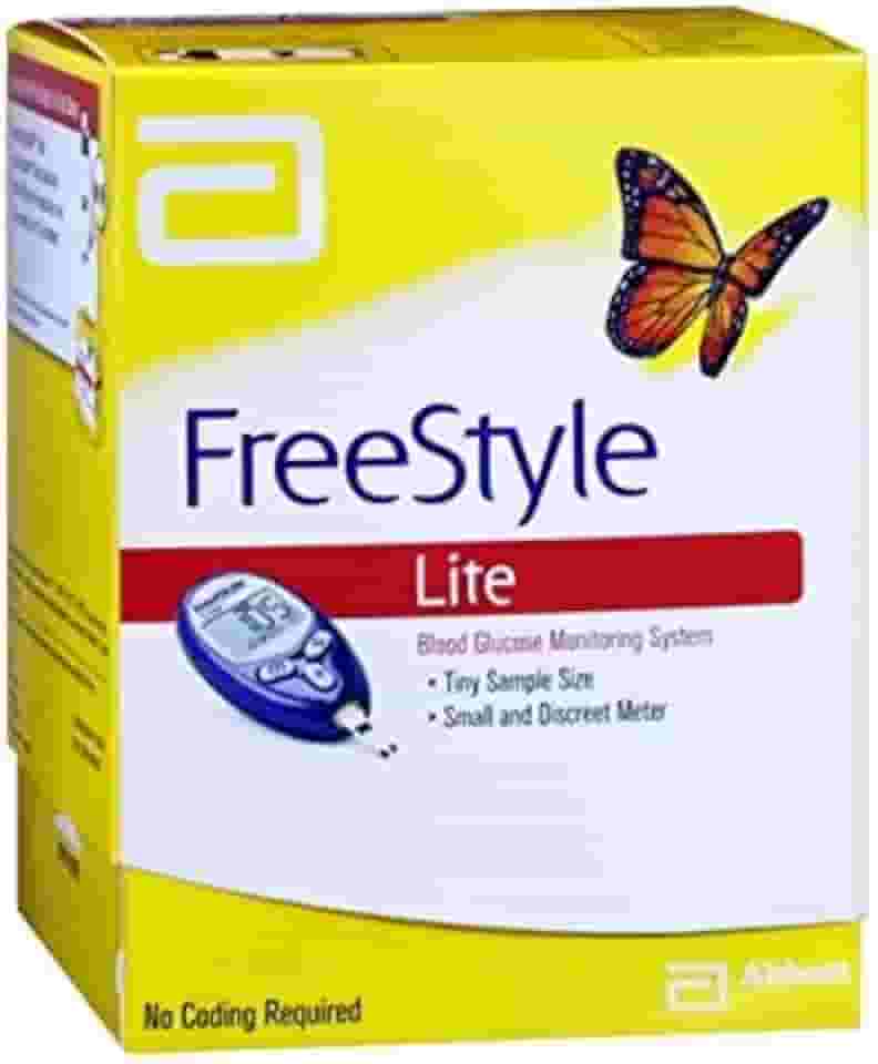 Medidor de glicose sanguínea FreeStyle Freedom Lite da Freestyle Lite