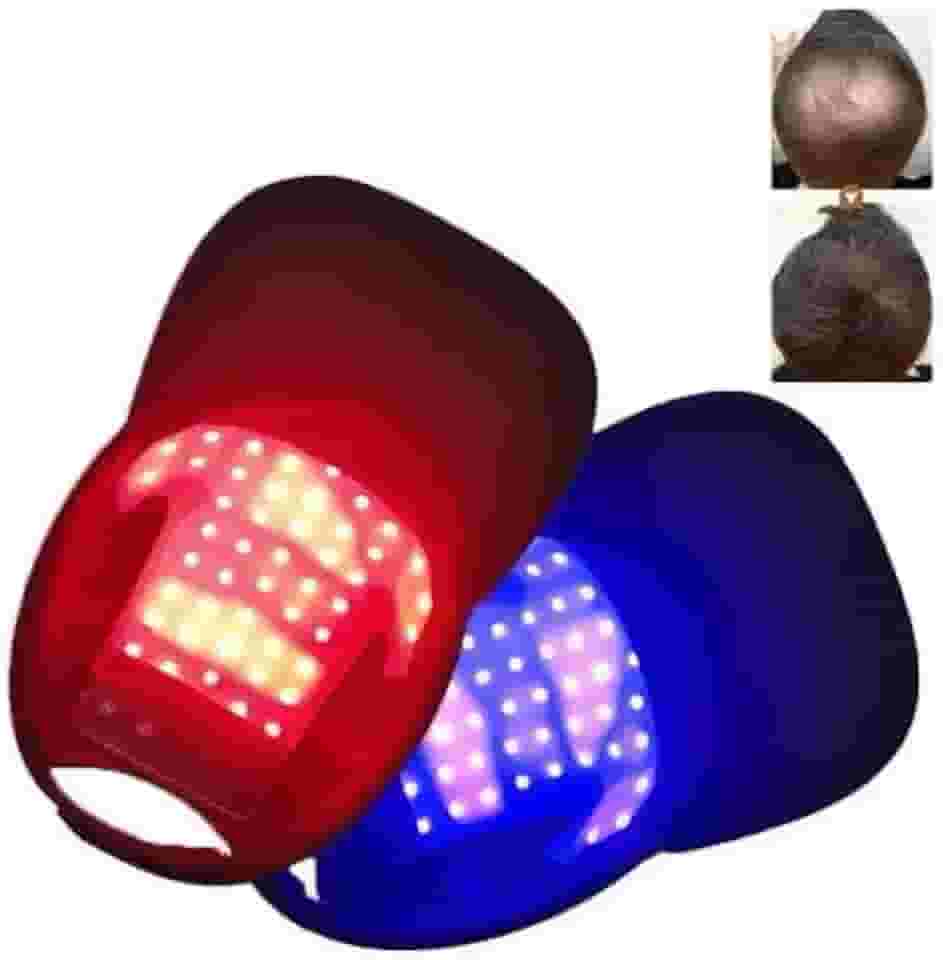 Boné Laser 48 Diodos Calvície Regeneração Capilar, Sistema de crescimento de cabelo, laser de grau médico tratamento queda de cabelo, Tratamento para perda de cabelo para homens e mulheres, Tratamento completo do couro cabeludo para reverter o cabelo enquanto cresce cabelo mais denso, mais cheio