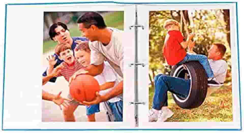 Refil para Álbum de Fotos 15x21cm - Plástico Cristal com Fundo Branco - R6