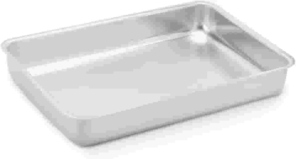 Panelux Assadeira 33x22x5,5cm em alumínio polido