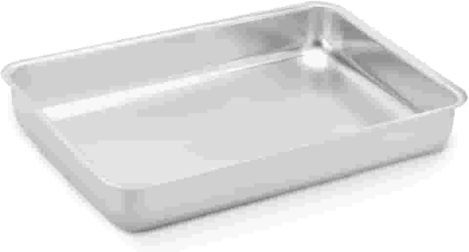 Panelux Assadeira 27x18x5,0cm em alumínio polido