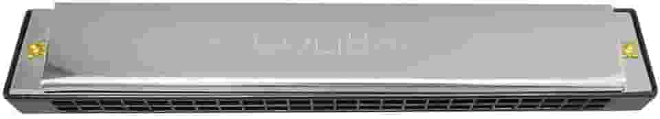 Gaita de Boca 24 Furos Tremolo em Aço Inoxidável | Som Encorpado para Música Popular, Tradicional e Folclórica