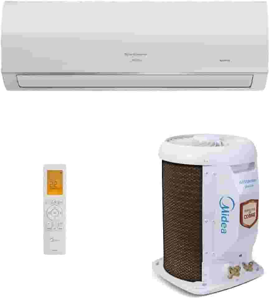 Ar Condicionado Split Hi Wall Springer Midea Air Volution Connect Barril Inverter 12000 Btus Quente e Frio R32 220v