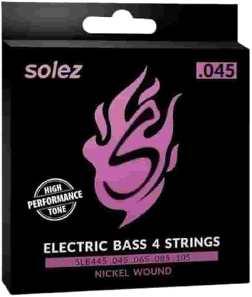 Encordoamento para Contrabaixo 4 cordas Solez 0,045 SLB445