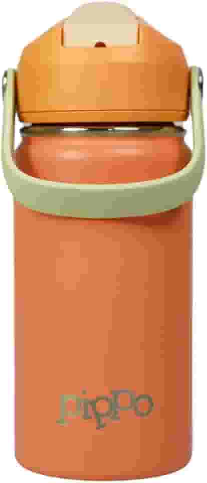 Pippo | Garrafa Térmica Infantil Aço Inox (Laranja)