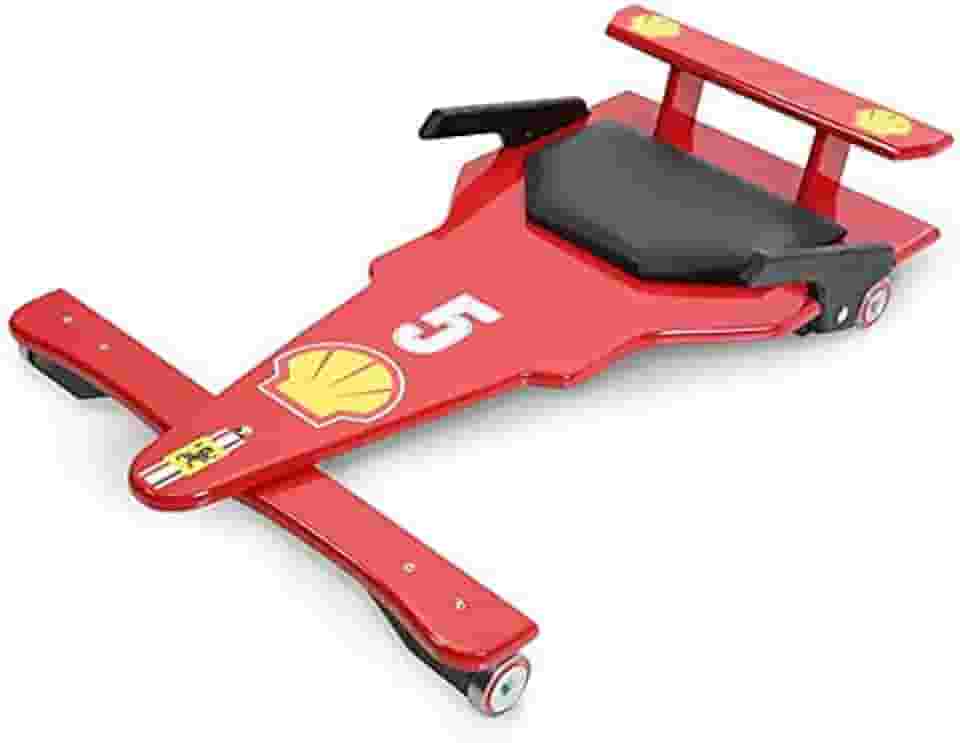 Carrinho de Rolimã F1 Junior Vermelho 5 - Criança de 2 a 8 anos