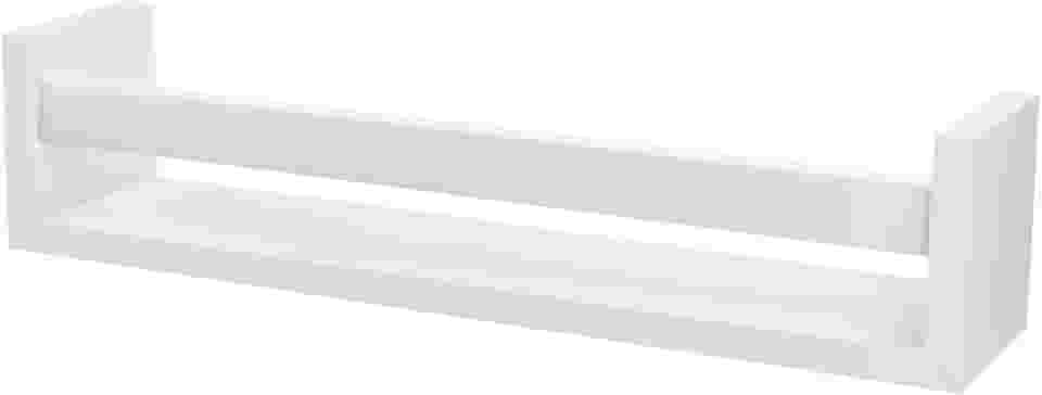 PRAT.K Revisteiro Branco 45x10x10 - Organizador Moderno