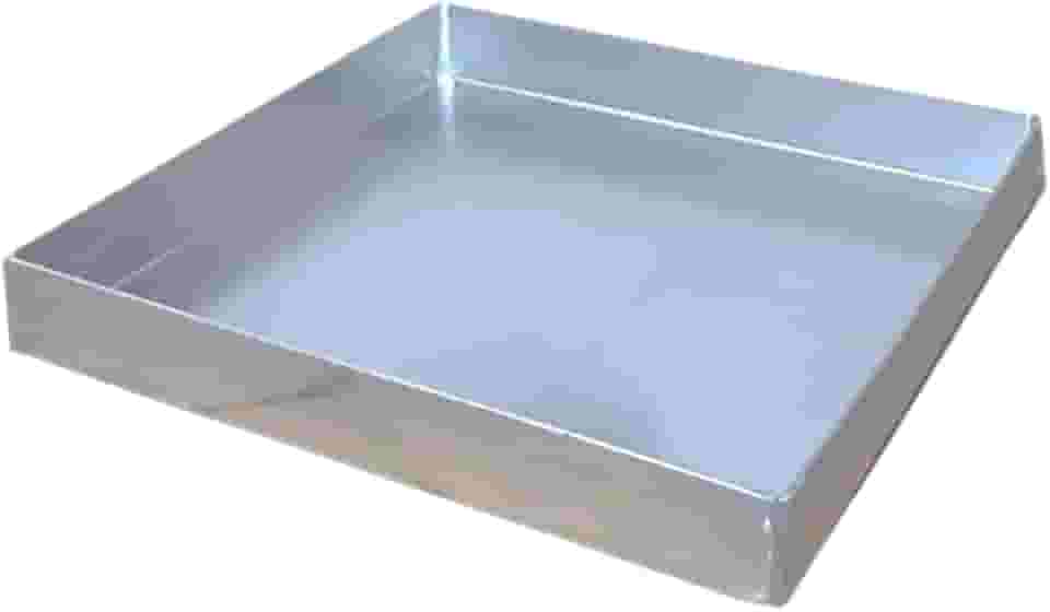 Forma Assadeira Para Brownie Quadrada 35x35x3 Cm Em Alumínio