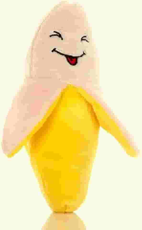 Mordedor Pelúcia Banana Cachorro Cães Brinquedo Pet para Yorkshire Mini Shitzu Pinscher Chihuahua Filhotes Spitz