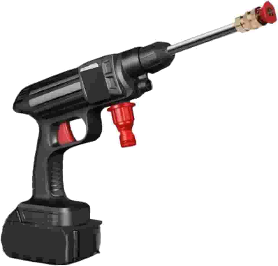 Lavadora de Alta Pressão Portátil Recarregável Para Carros E Jardins Linha Premium Pistola Lava Jato Profissional (Bateria 48v uma)