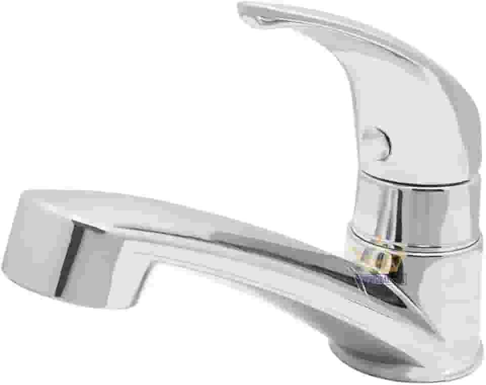 Torneira Pia Lavatório Banheiro Mesa Bancada Abs Cromado Luxo 1/4 Volta