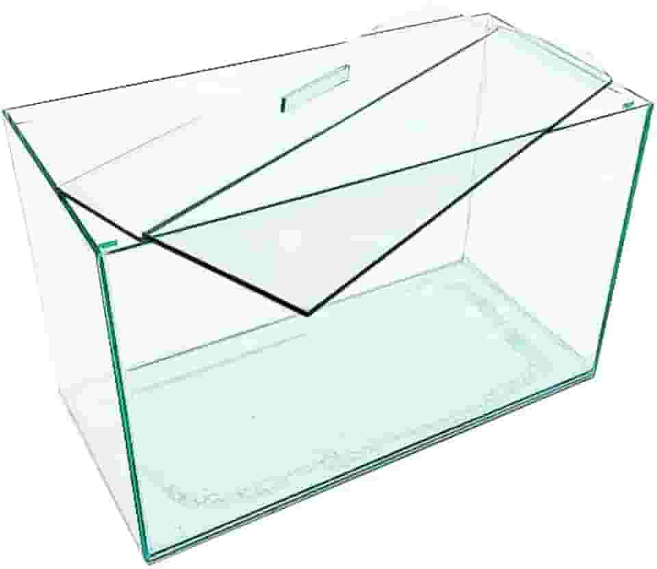 Aquário Vidro Retangular Nº4 simples 35x17x22 11Lt Peixes
