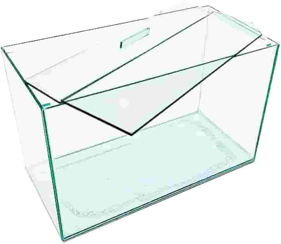 Aquário Vidro Retangular Nº3 simples 30x15x20 9Lt Peixes
