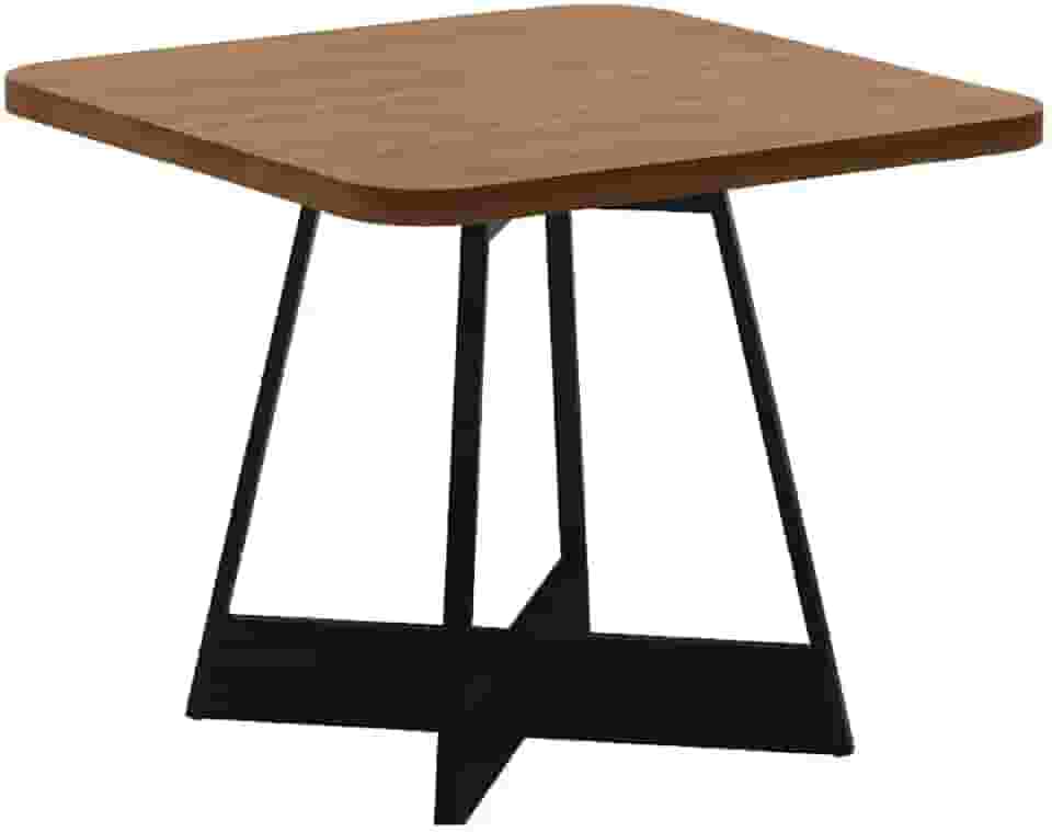 Mesa de Jantar Átria Carraro (Quadrada, Nogal Com Preto)