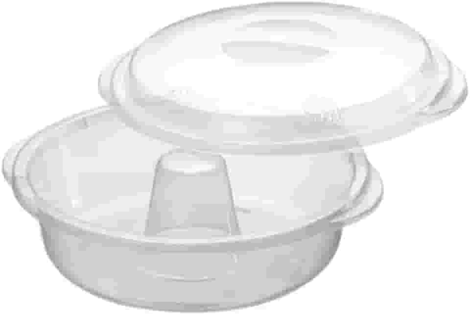 Forma De Pudim Para Micro-Ondas Com Tampa