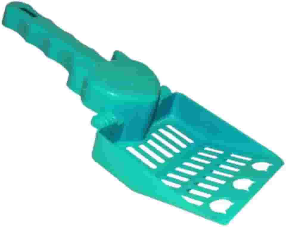 Pá Higiênica, Limpeza sem Esforço, Pá para Areia de Gato, Fácil Manutenção de Caixinhas de Areia, Pá para Gatos, Cor: Verde Tifany