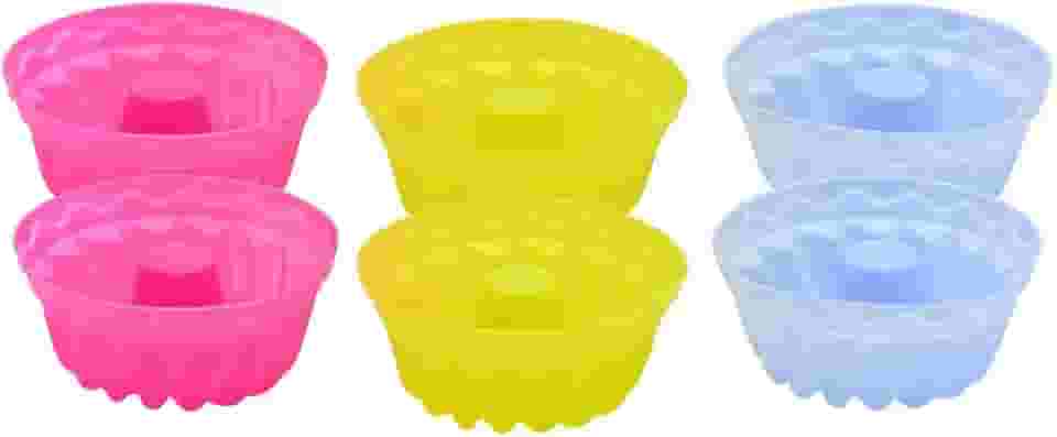 Mimo - Jogo De Forma Silicone 6Pcs Para Confeitaria Mimo Sn19075