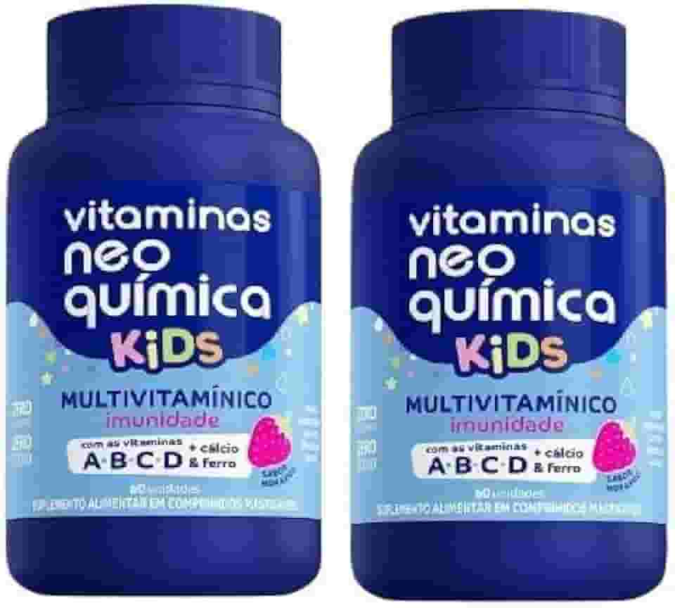 Kit 2 Vitamina Kids 60 Cápsulas - Neo Química