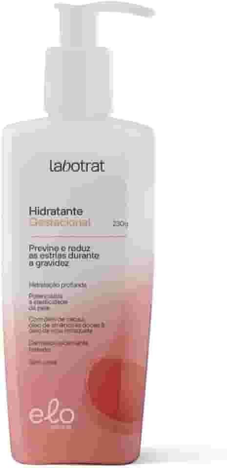Creme Hidratante Loção Corporal Preventiva Anti Estrias Gestante 240g Labotrat