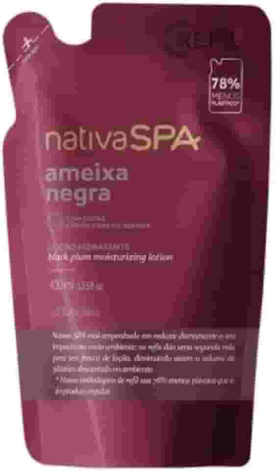 O BOTICARIO NATIVA SPA HIDRATANTE AMEIXA NEGRA REFIL 400ml