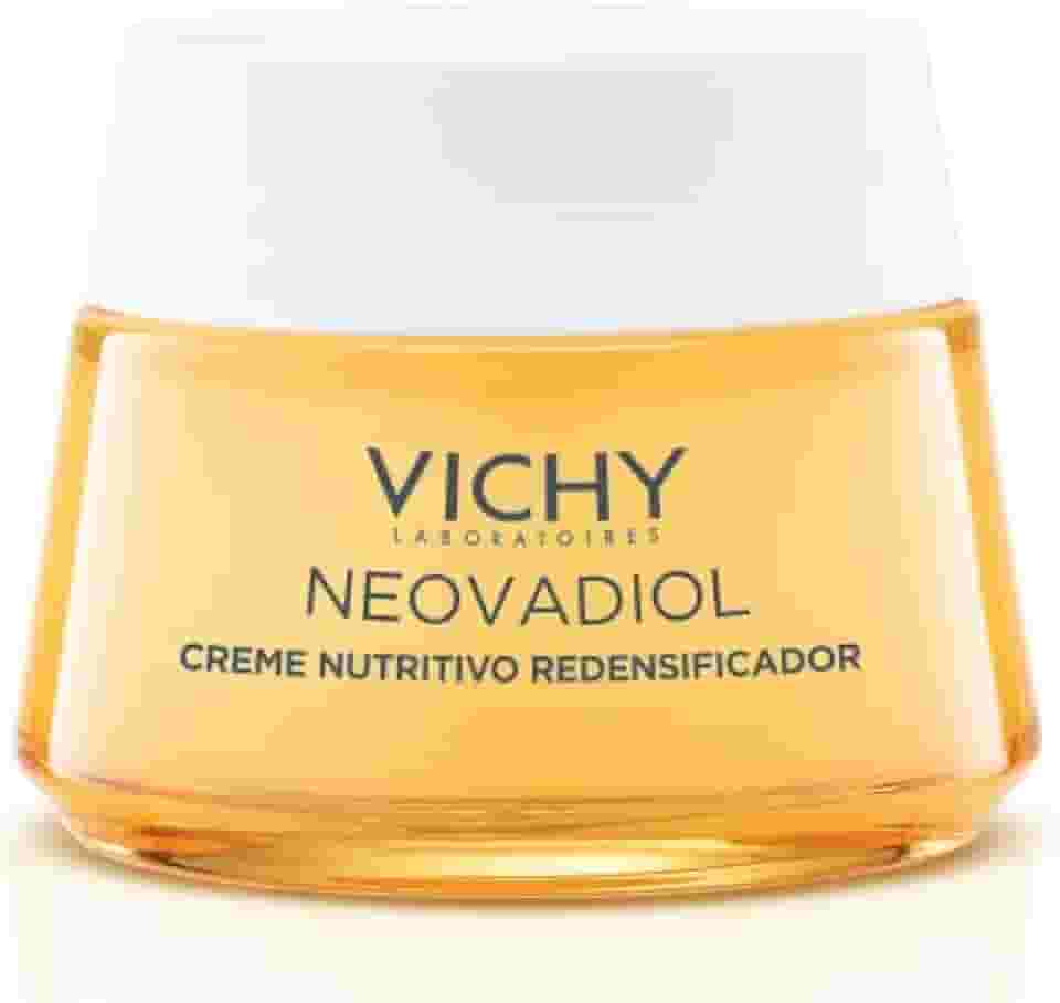 Vichy Neovadiol Creme Firmador e Nutritivo Facial, Reduz Rugas Profundas, Recupera o Volume e Nutre a Pele Madura na Menopausa, com Proxylane e Ômegas 3, 6 e 9, 50ml