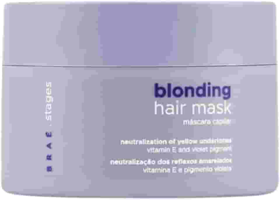 BRAÉ Stages Loiro Máscara Capilar Condicionante 200g - Hidratação Intensa, Maciez e Manutenção da Cor Loiro - Hair Mask