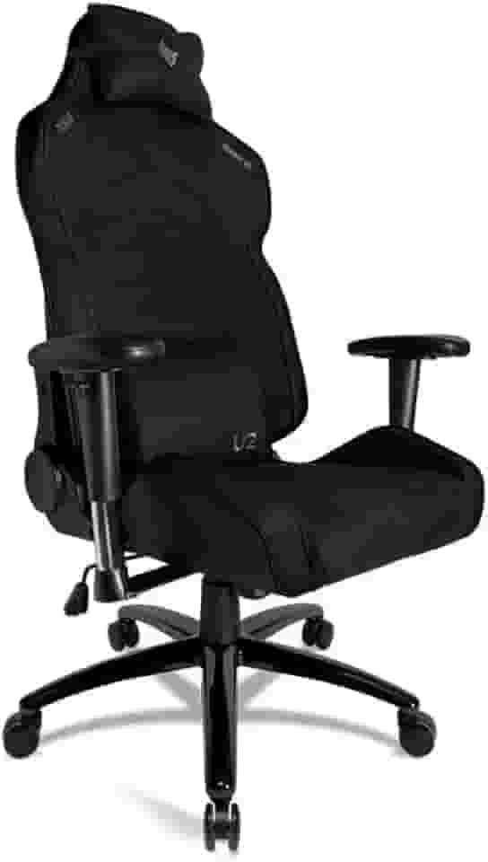 Cadeira Gamer Pichau Donek V2 | Reclinável 180° | Apoio de Braço 2D | Suede e PU | Black Edition | PG-DNKV2-BKED