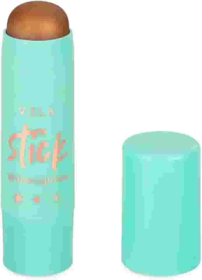 Iluminador Stick Shine & Glow Vizzela 7g - Cor 4 - Brilhoso e Cremoso