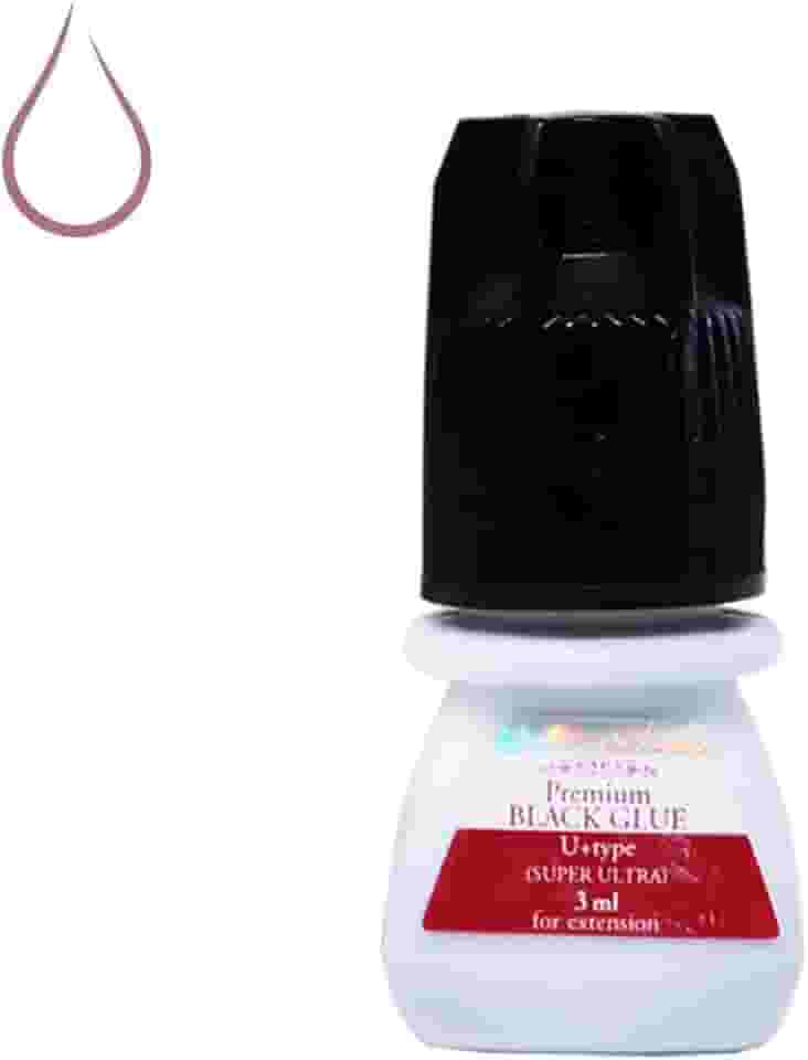 Cola Alongamento Cilios Black Glue Premium Super Ultra 3ml