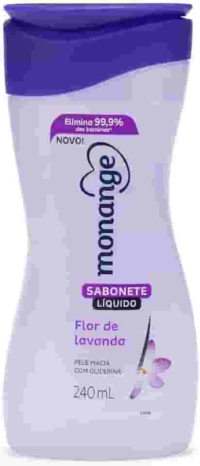 Monange Sabonete Líquido Flor De Lavanda 240Ml