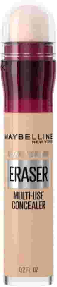 Maybelline NY Instant Age Rewind Corretivo Líquido, Multiuso que Corrige Olheiras e Linhas Finas, Contorna e Ilumina, Alta Cobertura e Fórmula Vegana, Cor 120 Light, 6ml