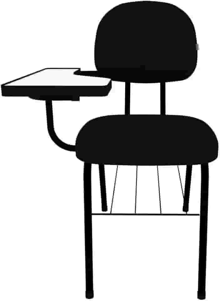 Cadeira para Escritório Universitária Ecoflex Preto