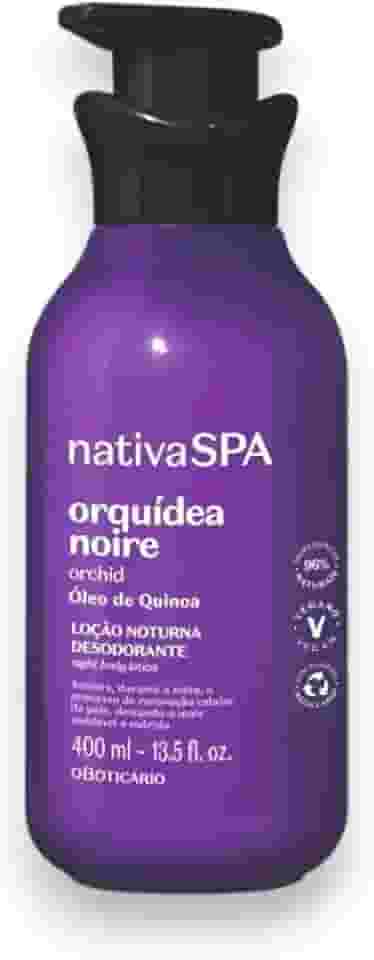 Loção Hidratante Nativa Spa Noturna Orquídea Noire Desod. Corporal 400ml