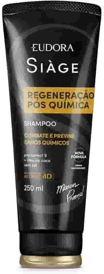 Eudora Shampoo Siàge Expert Regeneração Pós Química 250ml