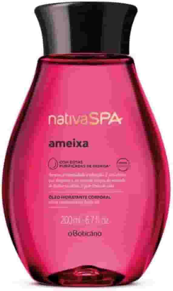 O BOTICARIO NATIVA SPA OLEO HIDRATANTE COPORAL AMEIXA 200ml