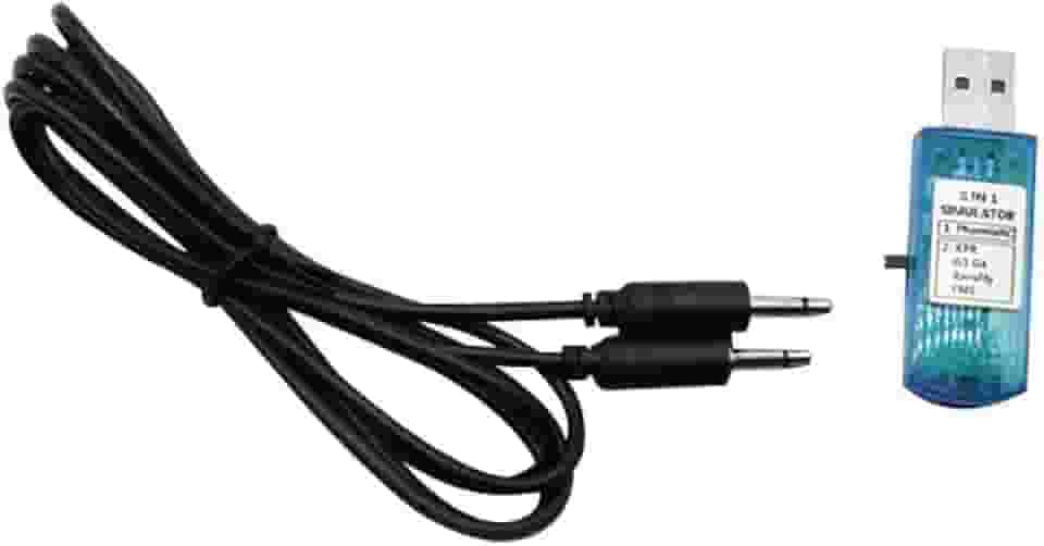 Simulador de voo portátil 4 USB 8 em 1 para iniciantes