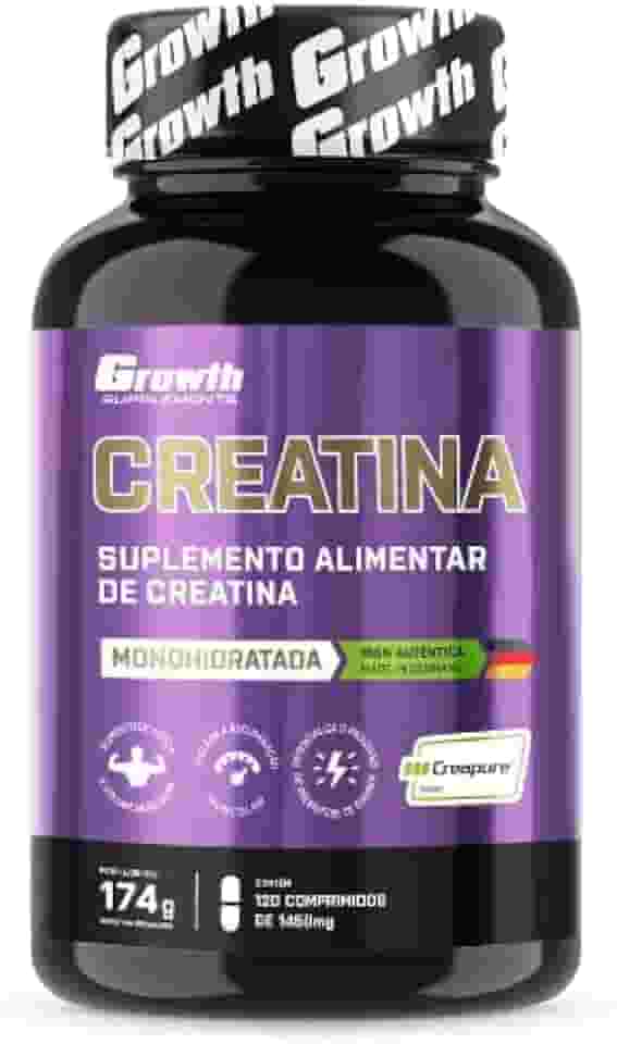 Creatina Creapure 120 Comprimidos - Growth Supplements