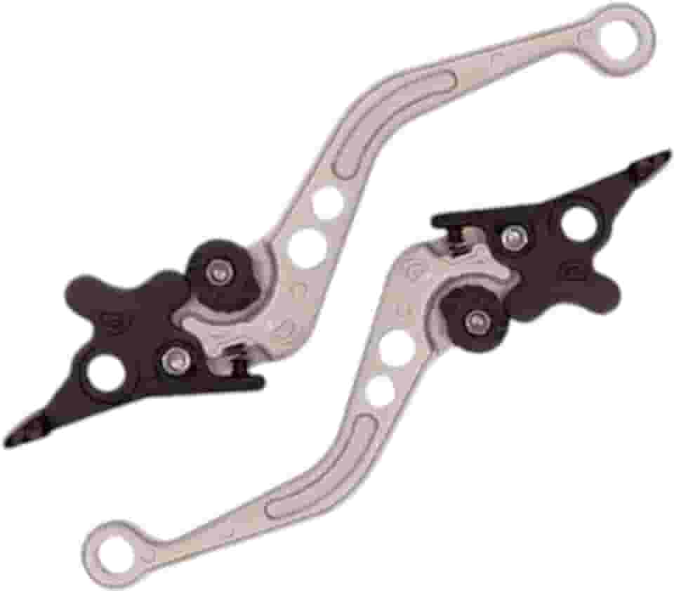 Alavanca De Freio Esportiva Para Moto Com Ajustador – CompatíVel Com Freio A Disco (CROMADO)