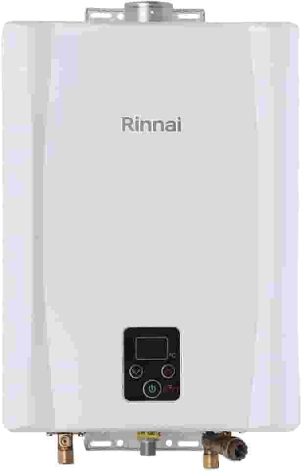 Rinnai E21-21 litros GN (Gás Natural) Branco - Aquecedor de Água a Gás Digital REU-E211 FEH