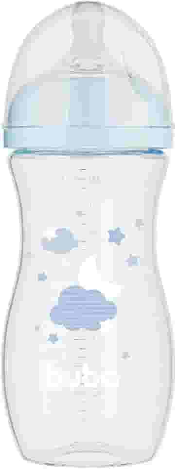 Buba, Mamadeira Easy Flow Nuvem Azul 330ml