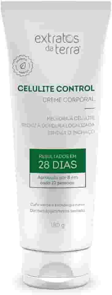 Kit Redutor de Celulite com Creme Celulite Control + Luva Massageadora com Esferas