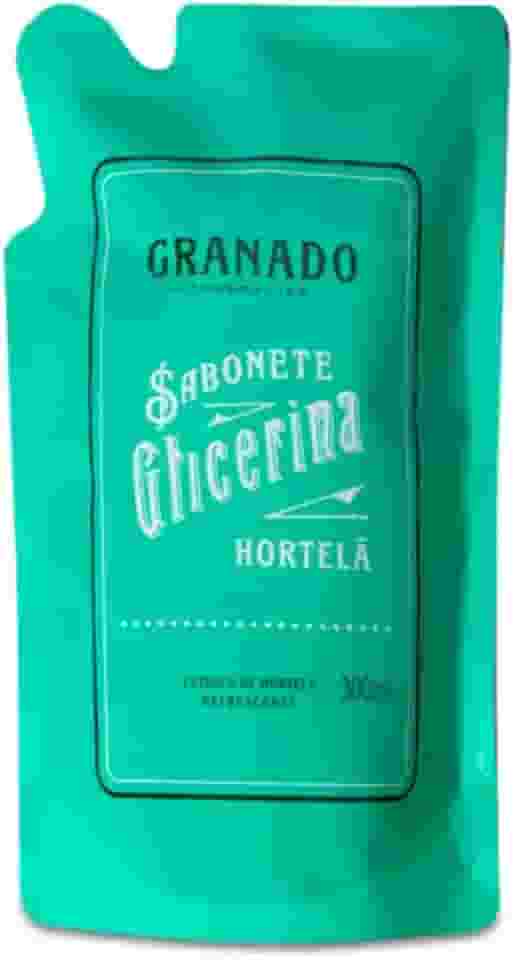 Granado Refil Sabonete Líquido Glicerina, Hortelã, 300ml