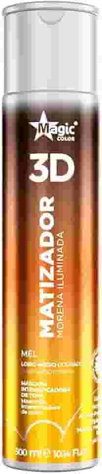 Magic Color Gloss Matizador 3D Morena Iluminada Mel – Efeito Loiro Claro Dourado