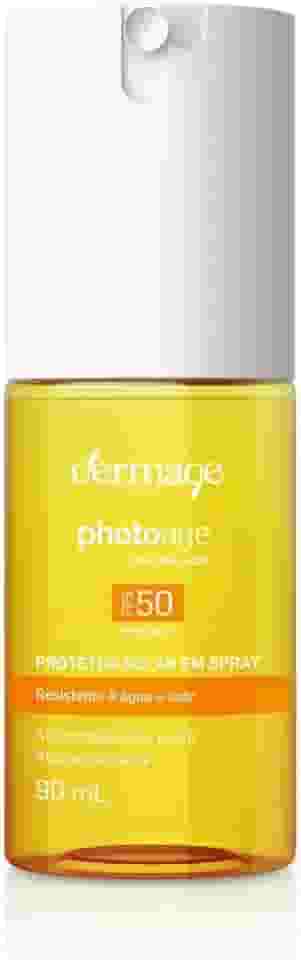 Bruma AOX, Protetor Solar Facial em Spray, FPS 50, FPUVA21, Fotoprotetor, Ajuda na Fixação da Maquiagem, Resistente à Água, Efeito Glow, Incolor, 90ml