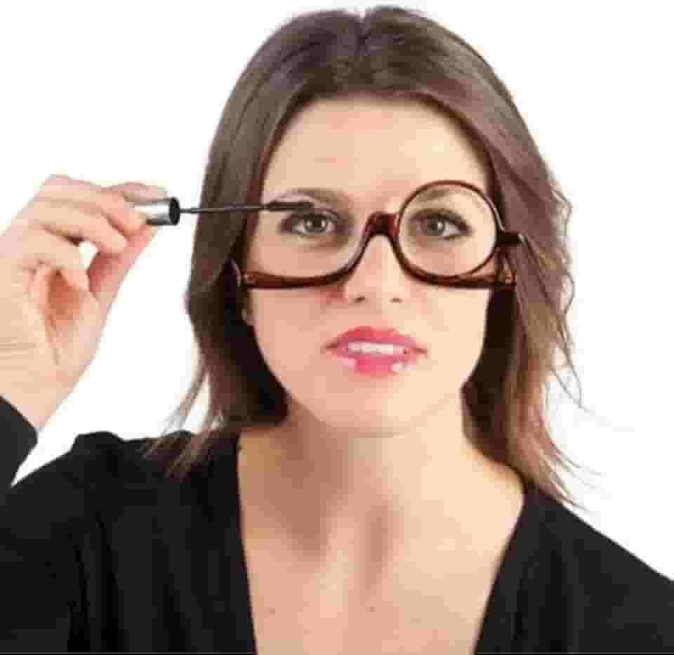 Óculos de mulher para maquiagem (+4.0)