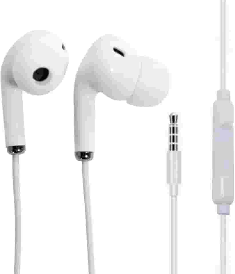 VERDE Fone de Ouvido P2 com Fio Intra Auricular, Microfone Integrado (Branco)