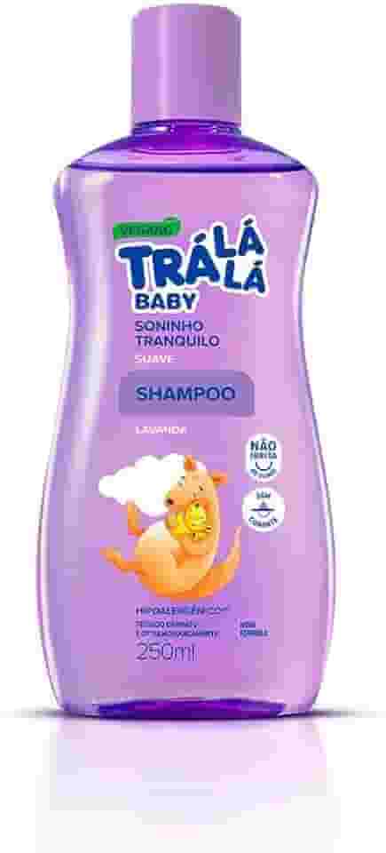 Trá Lá Lá Shampoo Suave Personagem Baby Branco E Roxo 250 Ml