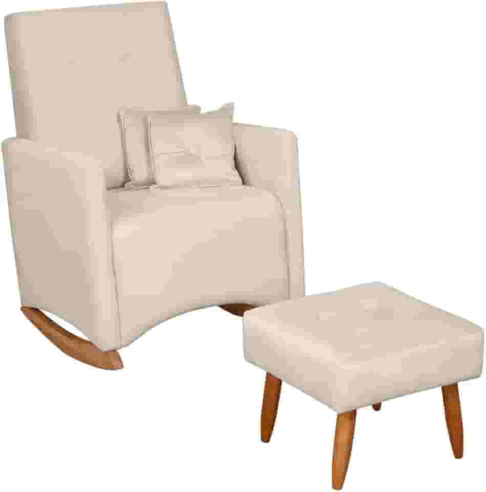 Poltrona Amamentação Ana (Veludo Off)