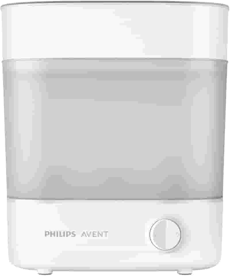 Esterilizador Elétrico de Mamadeiras Philips Avent - 127V | Remove 99,9% das bactérias, sem produtos químicos