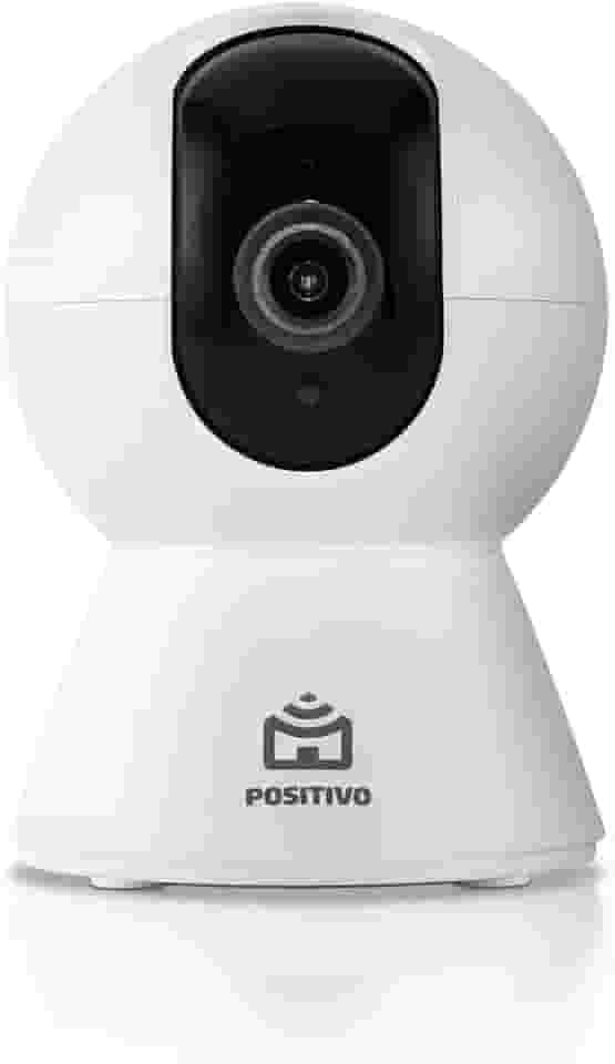 Smart Câmera Bot Wi-Fi 360° Positivo Casa Inteligente 2ª Geração, 1080p Full HD, 15 FPS, Detecção de Movimentos, Visão Noturna, Áudio Bidirecional - Bivolt, Compatível com Alexa